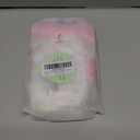 IGUO 3D Pink White Flowers Decorations 6PCS Nursery Paper Flowers for Girl Home Decor Baby Shower Centerpiece Wedding Birthday Party