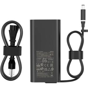 180W GaN Charger for Dell Precision 7680 7670 7770 7780,Dell G7 7588 7590 7790 DA180PM210 LA180PM210 HA180PM210 Gaming Laptop Adapter