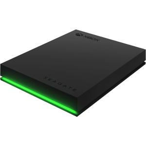 Seagate Game Drive for Xbox 2TB External Hard Drive Portable HDD - USB 3.2 Gen 1, Black with built-in green LED bar , Xbox Certified, 3 year Rescue Services (STKX2000400)