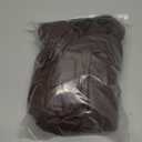 Shukii Waterproof Office Chair Cover PU Leather Computer Seat Covers Stretch Rotating Chair Slipcover with Elastic Bottom Universal Chair Protectors for Rotating Boss Chair (Brown, Large)