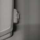 Kohler K-20110-0 Brevia Elongated Toilet Seat with Grip-Tight Bumpers, Quiet-Close Seat, Quick-Attach Hardware, White