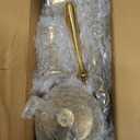 Rely+ 5 Arm Candelabra Taper Candle Holders Decorations Indoor Kitchen Dcor Table Candles Candlestick Candelabra Centerpiece (Gold)