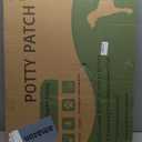 LOOBANI Large Dog Grass Pad with Tray - 35x23in Dog Litter Box with 2 Artificial Grass Patch + 2 Washable Pee Pads - Quickly Absorbency Indoor Outdoor Potty for Patio Balcony Apartment Use