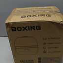 BOXING 3L Cool Mist Humidifier, Ultra Quiet 20dB for Bedroom, Baby & Office, Top Fill Air Humidifier for Home Office & Indoor Plants, 30H Runtime, Essential Oil Tray, Night Light, BPA-Free, White