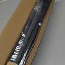 ALLZONE Heavy Duty Tension Shower Curtain Rod 42-83 Inches for Bathroom, Window, Non-Slip, Adjustable with Strong Spring Pole for Closet, Doorway, No Rust, No Drilling, Black
