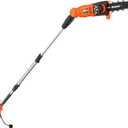 MAXLANDER 8-Inch Electric Pole Saw Corded - 6 Amp Pole Saws for Tree Trimming, 15-Feet MAX Reach Pole Saw, 31ft/s Cutting Speed - Easy Tree Trimming & Tool-Free Setup