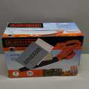 BLACK+DECKER Electric Leaf Blower, Handheld Blowers for Lawn Care, Lightweight, 180 MPH 180 CFM, 7-Amp, Corded (LB700)