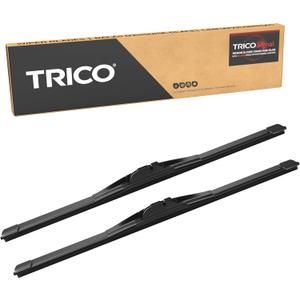 TRICO Signal Premium Silicone 22 + 22 Automotive Replacement Windshield Wipers Beam Blades with Exclusive Predictive Performance Indicator and 3X Longer Life for Select Vehicle Models, 2 Pack