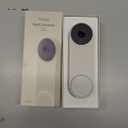 Google Nest Doorbell (Wired, 3rd Gen) - 2K Video and Gemini, Live View, Night Vision, 2-Way Audio - Works with Google Home - 2025 Model - Linen