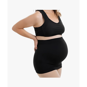 Maternity Belly Band - 4-Way Stretch Post Partum Belly Band For Lumbar & Back Support - Pregnancy Gifts for Moms, 4
