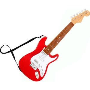 26 Inch Guitar Toy for Kids,Portable Guitar Toy Musical Instrument Toy, Educational Learning Musical Instrument Toy for Ages 3-12 Children Birthday Present for Beginner Children Boys Girls (Red)