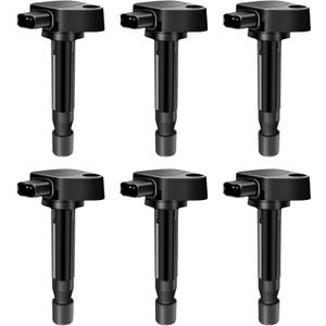MAS Set of 6 Ignition Coils Pack Compatible with Honda Accord Odyssey DX Acura CL RL TL 3.0L 3.2L 3.5L V6 Replacement for C1221 UF242 GN10168 C-511 C1462 90919-02247