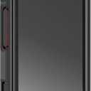 Case Compatible with Samsung Galaxy XCover FieldPro Phone Model SM-G889. Slim Protective Rugged Case with Built-in Kickstand (Black)