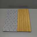 Sofa Arm Tray,Bamboo Folding Couch Arm Tray,Sofa Armrest Trays with Anti-Slip Pad for Drinks,Snacks,Phone,Remote ControlNatural (18.9*13)