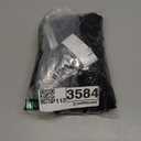 Aoysky Womens Oversized T Shirts Button Down Long Sleeve Shirt V Neck Collar Loose Flowy Blouse (XX-Large, Black)