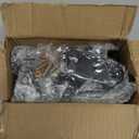 YUEYIN Under Bed Metal Support Legs, Adjustable Height Bed Frame Support Leg, Bed Slat Support Leg for Heavy Duty/Wooden/King/Queen Bed Frame (7"12.6" (4pcs))