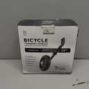 Adjustable Adult Bicycle Training Wheels For 24 inch to 28 inch Multi-speed Bikes, Steel Construction, Heavy Duty Training Wheels for Safe and Stable Learning, 1 Pair, Light Gray