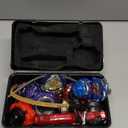 Daoyehsy Bey Battle Top Burst Metal Fusion Attack Set, 12 Spinning Tops 3 Launchers Combat Battle Toy with Portable Storage Box Present for Kids Ages 8 10 12+