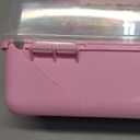 18500+ Bracelet Making Kit Rubber Band, 26 Colors Rubberband Bracelet Kit with 3 Layer Container Includes Glow-in-The-Dark Rubber Bands, Bracelet Making Refill Kit Valentines Gift for Kids(Pink)