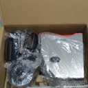 Electric Cheese Grater, Salad Maker with 5 Replaceable Multi-use Blades, 250W Electric Cheese Shredder, One-Touch Kitchen Slicer Salad Machine for Vegetables, Fruits, Cheeses, Nuts (A-Space silver)