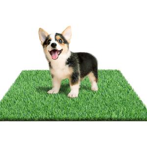 23.5 x 19.5 inches Artificial Grass Turf for Dogs, Fake Grass Potty Training Mat for Dogs, Puppy Turf Pee Pad on Indoor and Outdoor
