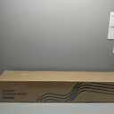 POPFLY Shower Panel Tower System with LED MIST & RAIN Shower Head, 2 Body Jets with LED, Tub Spout and Temperature Display, Water Powered Led Shower Tower Column Stainless Steel, Black