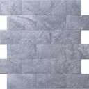Art3d 10-Pack Peel and Stick Backsplash Tile for Kitchen Bathroom Fireplace Vanitity, Self-Adhesive Wall Tile in Blue Grey