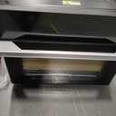 32QT Air Fryer Toaster Oven Combo with Rotisserie, Turbo Convection, Black, 16.9"D x 18"W x 14.4"H