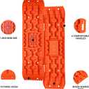 Off-Road Traction Boards with Jack Base, Heavy-Duty Recovery Tracks for 4x4, Truck, Jeep, SUV, Ideal Offroad Accessories for Mud, Sand & Snow (Large)