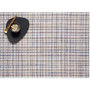 Chilewich Basketweave Placemats, Woven Rectangle Placemats Set of 4, 14"x19" Rectangle