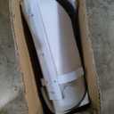 Under Desk Elliptical, Electric Leg Exerciser as Seen on TV for Seniors with 12 Adjustable Speed, Quiet Portable Electric Seated Pedal Exerciser Machine with Remote Control for Home Office (Orange)