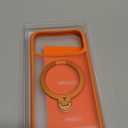 TORRAS Q3 Spin for iPhone 17 Pro Max Case with 360 Magnetic Stand, Wireless Charging Compatible, Hard PC Case for 17 Pro Max Phone Case with Stand, Translucent Cosmic Orange