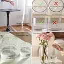 2 Acrylic Cylinder Clear Vase for Centerpieces, Tall Large Unbreakable Plastic Flower Vases for Home Decor (D 4.8" X H 7.8" - H 12" + 2 Holder)