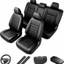 AOMSAZTO Custom Fit Seat Covers for Honda CRV 2023-2026 Kit-Black