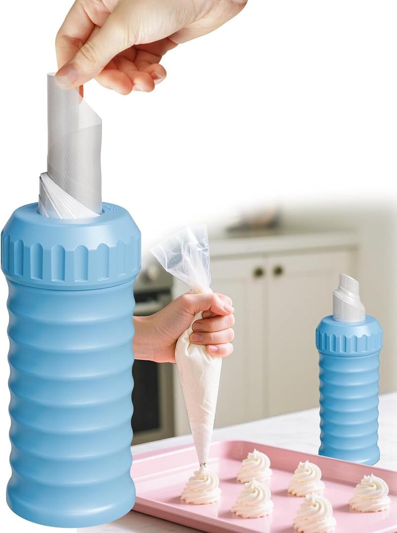 3 x Piping Bag Dispenser - Piping Bag Organizer, Fit 8" - 16" Piping Bags, Simplify Your Decorating Work