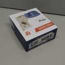 ENJOYING Heated Water Bowl for Cats Indoor, 0.6 L, Thermal Water/Food, Hanging Heated Pet Bowl for Rabbits Chickens Small Dogs Birds, Pet Cage Dish Crate Use, Self-Assembly, Blue