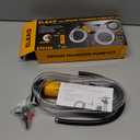 Gas Siphon Pump for Gasoline, Multi-Use Fluid Transfer Pump, Oil Liquid Siphon Pumps, Fuel Siphon Tool, Multifunction Hand Inflation Pumps with Inflator Hose adapter, Needle Valve/Balloon adapter