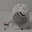 Pro Fusion Heat FH-101A 750/1500 Watt White Oscillating Fan & Heater