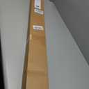 Ivilon Window Curtain Rod Decorative End Cap Design, 1 Inch Rod, 120 to 240 Inch. Warm Gold
