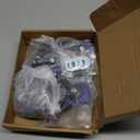 Caster Wheels Heavy Duty 2 Inch Stem Caster 800Lbs, Threaded Stem Casters 1/2"-13 x 1(Stem Diameter 1/2", Stem Length 1"), Safety Locking Caster Set of 4, Industrial Castor Wheels for Cart,Furniture