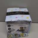 Metal Roof Bird Feeder for Outdoors - 360 Feeding Perch. Green (1.7lb:Green)