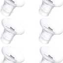 6Pcs Breast Pump Flange Insert 20mm Compatible with Momcozy/Spectra/Medela/eufy/Elvie/Lansinoh/Paruu P10 Breast Pump, Fit for Momcozy M5/M9/M6/V2 Pro/V2 pro/S12 Pro/eufy E10 S1 S1 Pro, 24mm Flange