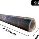 3 PCS Playmat Tube Prism-Shaped Playmat Tube for MTG, YGO, DTCG Playmats (3 pcs)