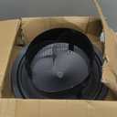 10Inch Chimney Cap,6/7/8/10 Inch Adjustable Stainless Steel Chimney Cap,304 Steel Round Rain Cover with Mesh Screen,Universal Cone Top Roof Cap for Wood/Oil Stove Vent,Weatherproof & Easy Installation
