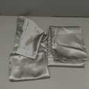 Bedsure Satin Pillowcases Queen Set of 2, Similar to Silk Pillow Cases Grey | Silky Pillowcase for Hair and Skin, Decorative Covers, Room Decor, Gifts for Women Men, Cooling, Stocking Stuffers, 20" x 30"