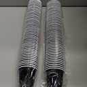 Lilymicky 600 PACK 2 oz Plastic Shot Glasses, Mini Black Disposable Shot Cups for Parties, Carnivals, and Any Events