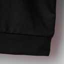 SweatyRocks Girl's Long Sleeve Graphic Hoodies Y2K Sweatshirt Pullover Going Out Tops (Black) Size: 12yrs