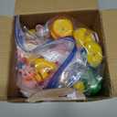 JOYIN 30 Pcs Rubber Ducks, Random Assortment Ducks Bulk with Mesh Carry Bag, Mini Rubber Duckies for Baby Bath Toys, Kids Toddler Summer Pool Toys Birthday Gifts Party Favors