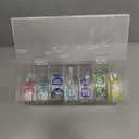 3500 Pieces Size Stickers Labels Holder Labels Organizer Acrylic Sticker Roll Dispenser Tshirt Size Stickers for Clothing T Shirts Retail 7 Size, XS S M L XL 2XL 2XL (Color)