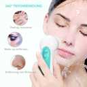 Waterproof Facial Cleansing Spin Brush Set with 5 Exfoliating Brush Heads - Electric Face Scrubber Cleanser Brush by CLSEVXY - Face Brush for Gentle Exfoliation and Deep Scrubbing
